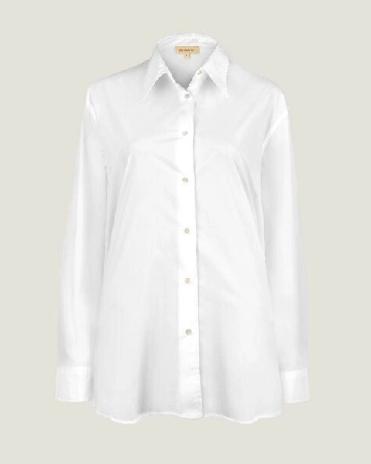The Mama Set Oversized Poplin Shirt „The Oversized Poplin Shirt“ Hochwertiges Popeline-Hemd für Schwangerschaft & Stillzeit – Ansicht 3