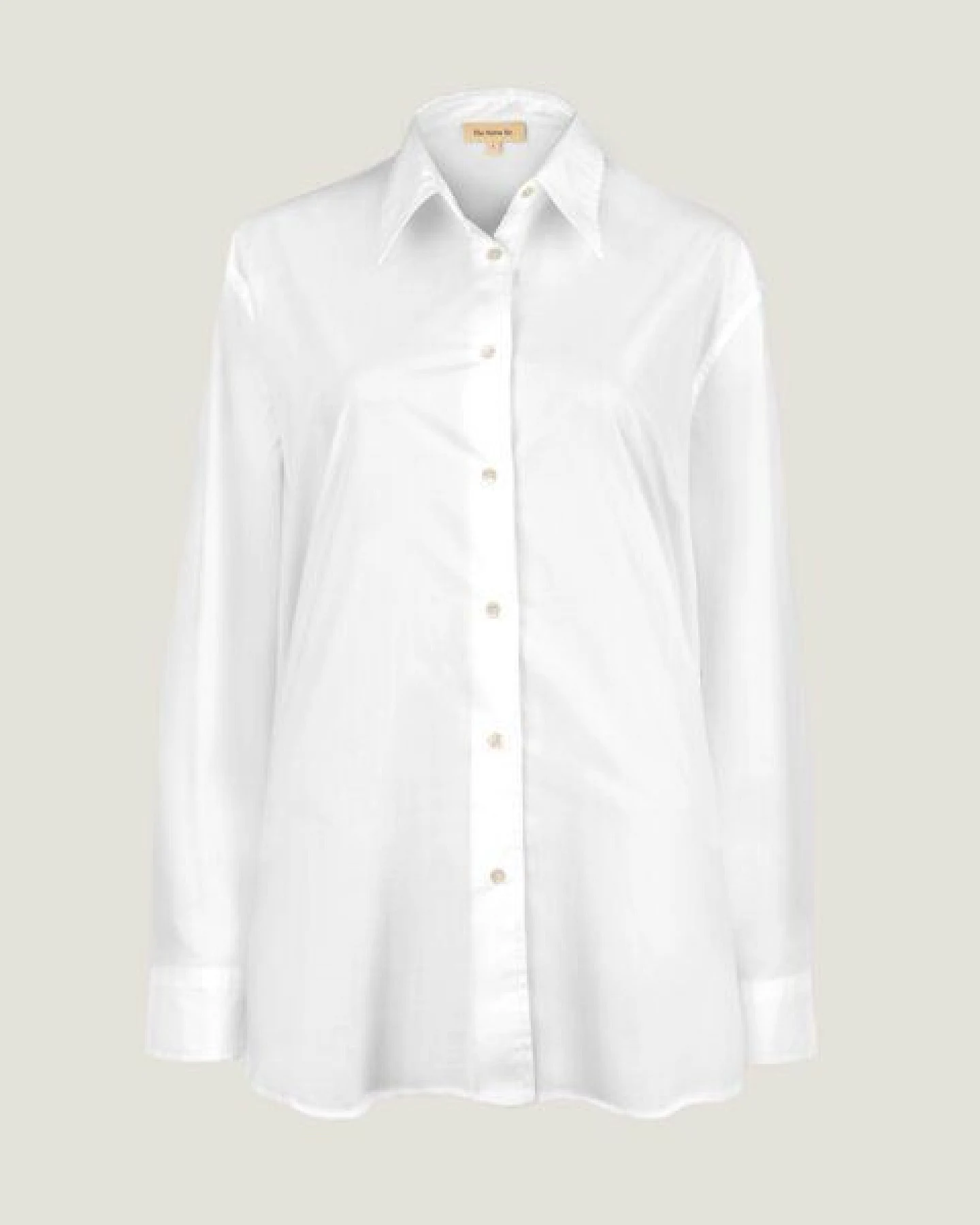 The Mama Set Oversized Poplin Shirt „The Oversized Poplin Shirt“ Hochwertiges Popeline-Hemd für Schwangerschaft & Stillzeit – Ansicht 3