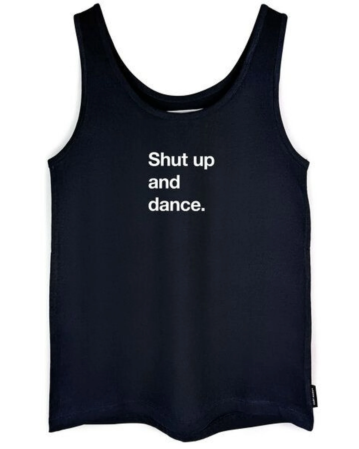 GARY MASH Top Rose Shut up and dance. aus Bio-Baumwolle – Ansicht 4