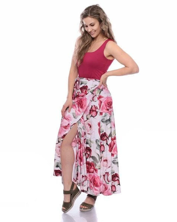 Ingoria SOFIA Maxi Wickelrock mit Muster