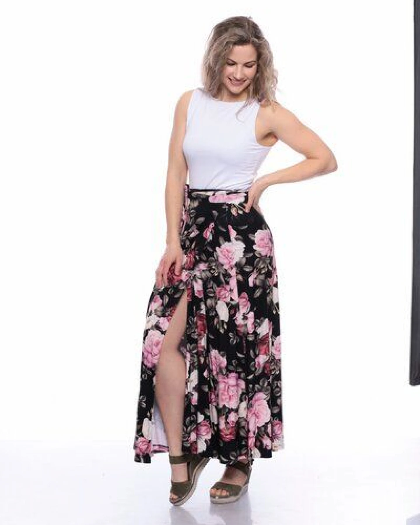 Ingoria SOFIA Maxi Wickelrock mit Muster – Ansicht 2