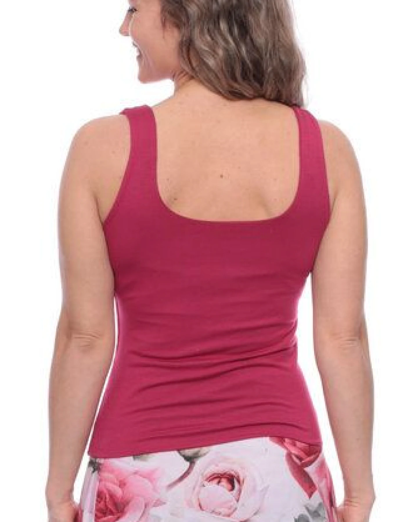 Ingoria LORIE doppellagiges Wende-Top (Uni) – Ansicht 3