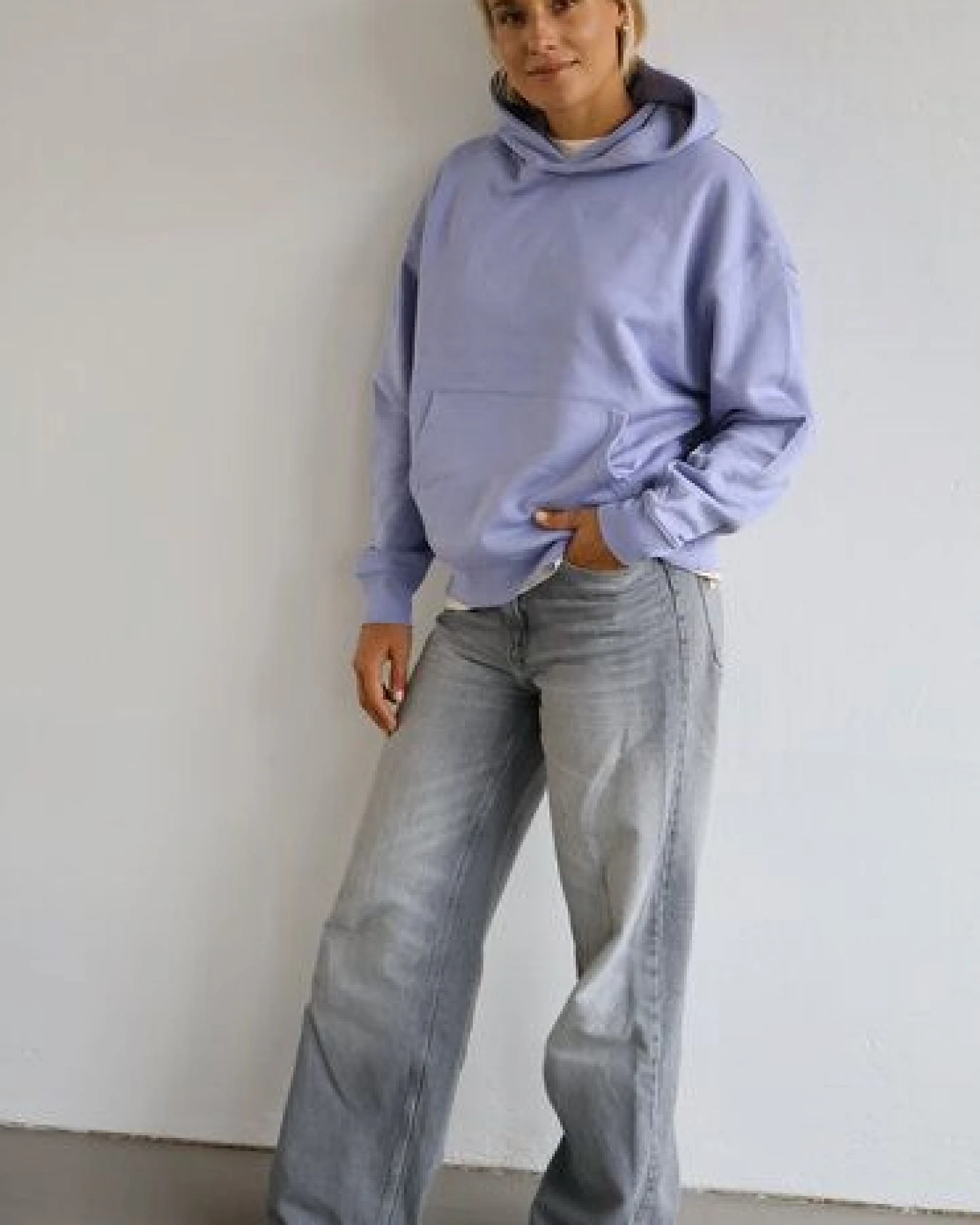 Kultgut Weich & Kuschelig- Biofair- Goodness Oversize-Hoodie / Marie – Ansicht 3