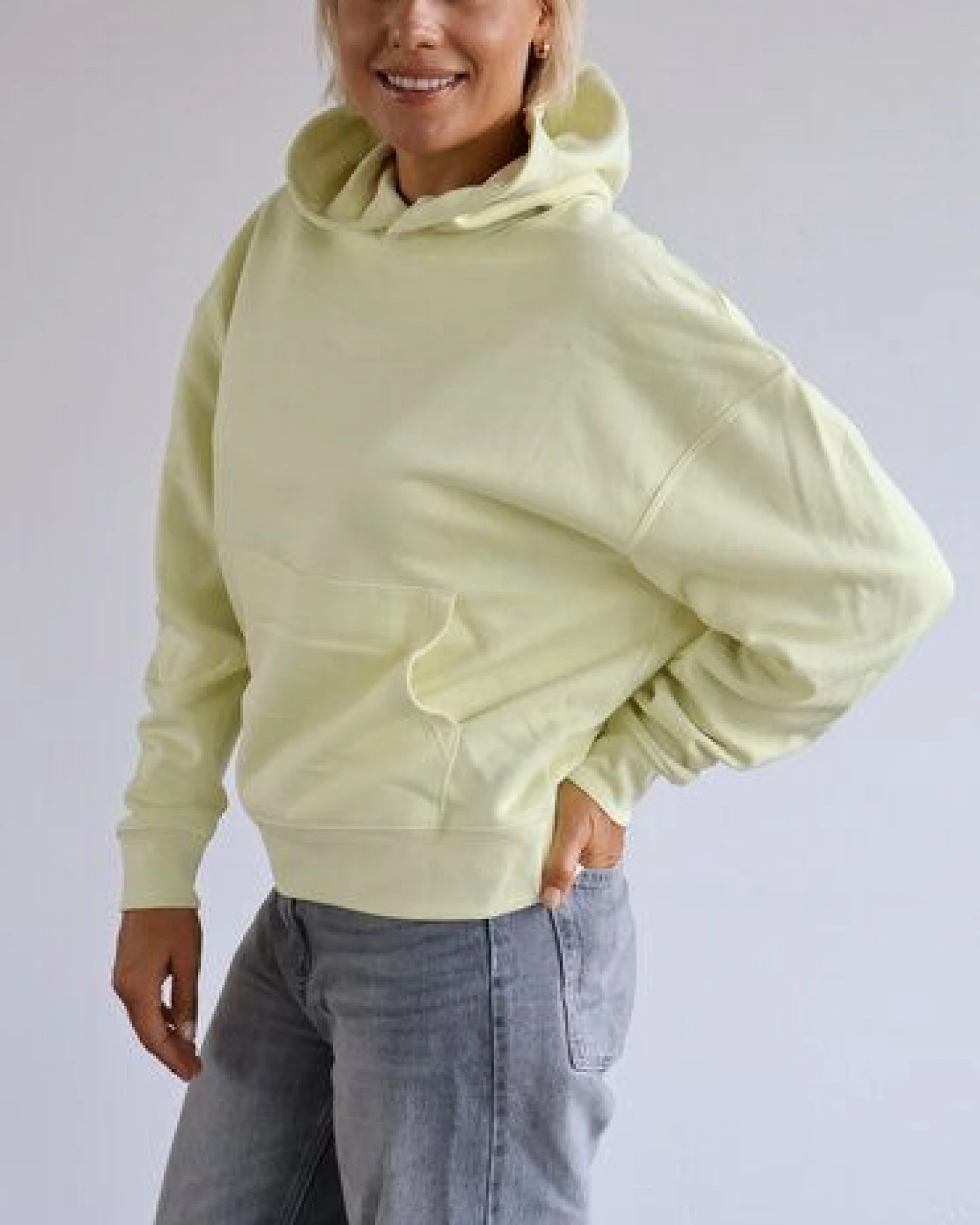 Kultgut Weich & Kuschelig- Biofair- Goodness Oversize-Hoodie / Marie – Ansicht 3