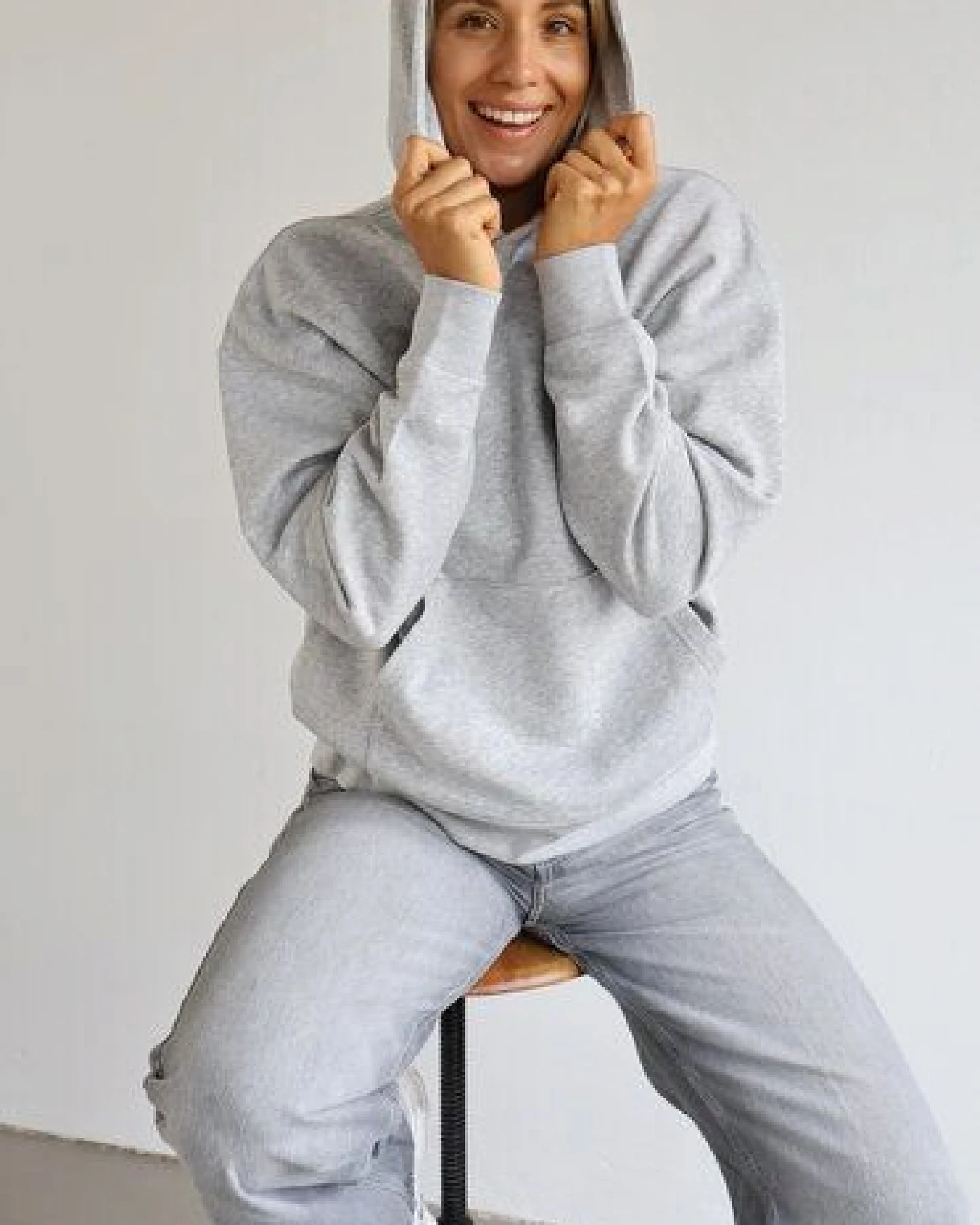 Kultgut Weich & Kuschelig- Biofair- Goodness Oversize-Hoodie / Marie – Ansicht 4