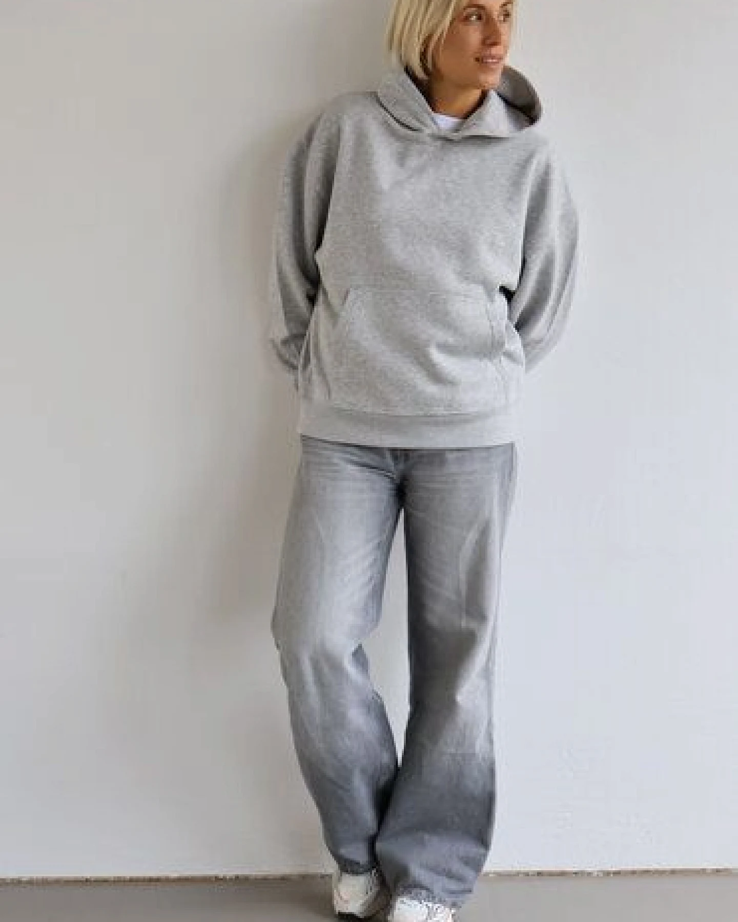 Kultgut Weich & Kuschelig- Biofair- Goodness Oversize-Hoodie / Marie – Ansicht 2