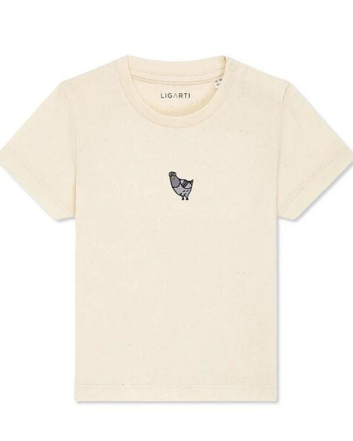 LIGARTI Babyshirt - Claude die Taube
