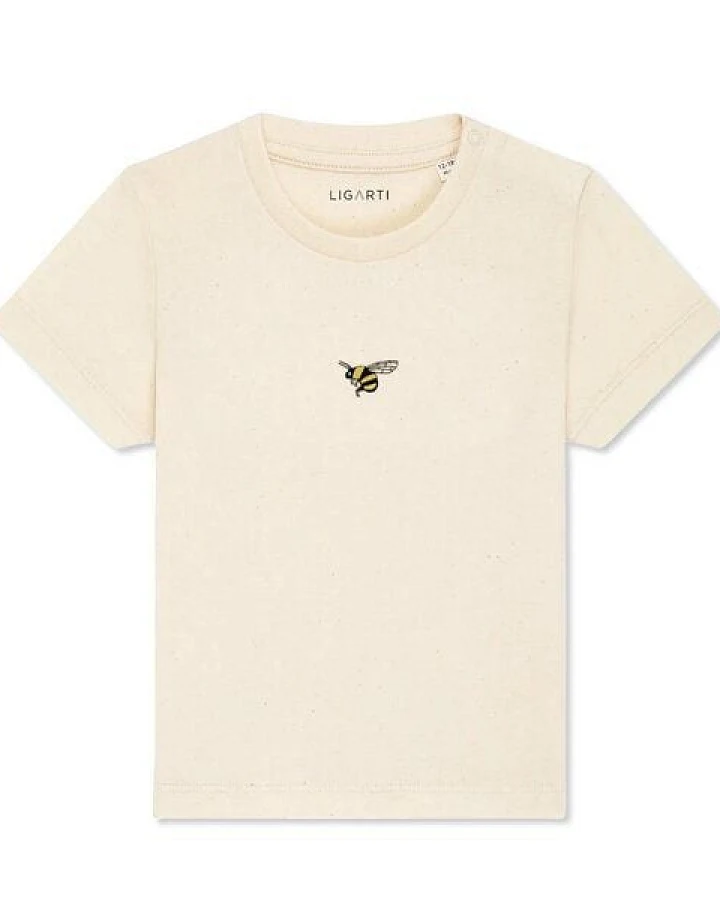 LIGARTI Babyshirt - Brumhilde die Hummel