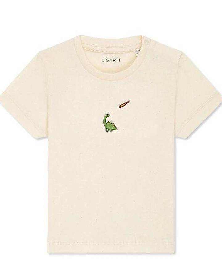 LIGARTI Babyshirt - Charlie der Dino