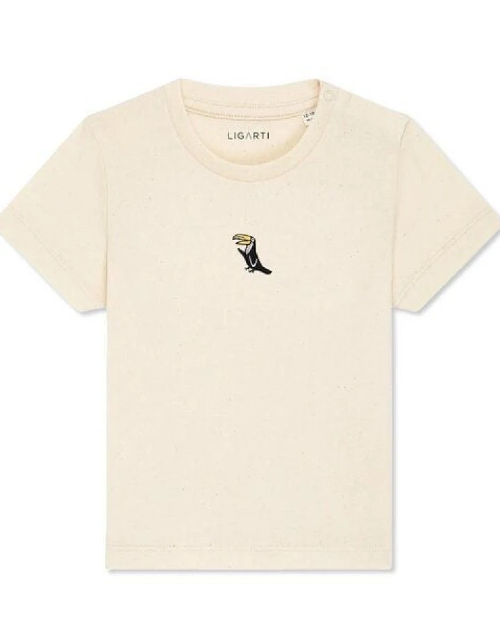 LIGARTI Babyshirt - Joey der Tukan