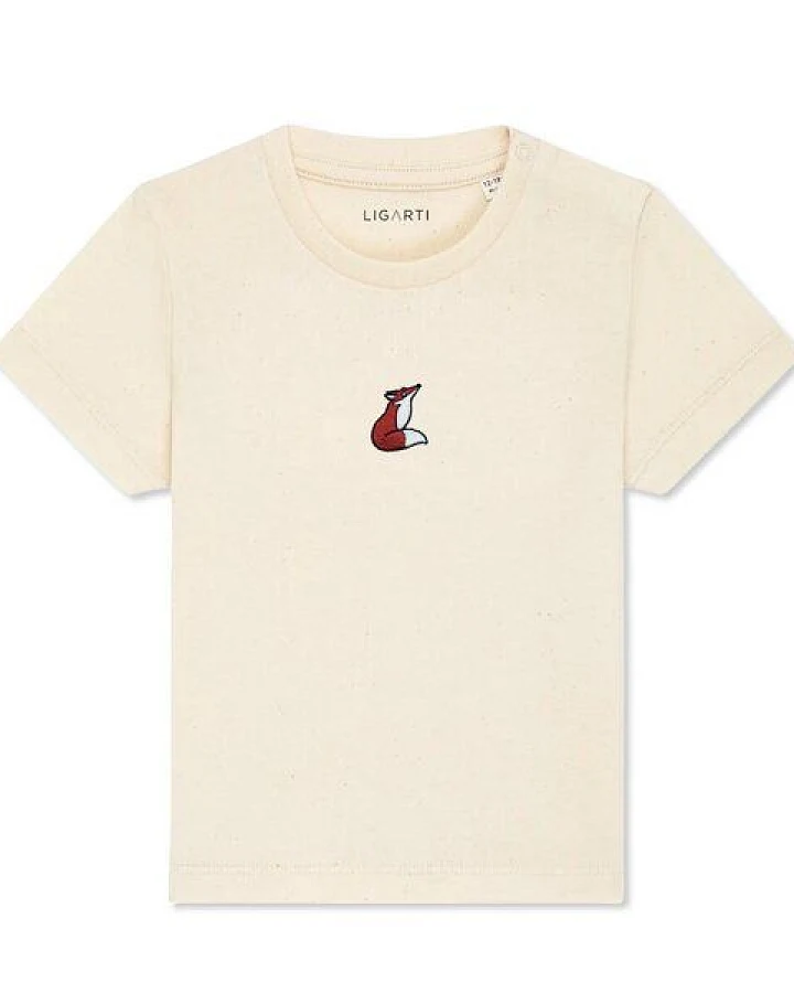 LIGARTI Babyshirt - Valentina der Fuchs