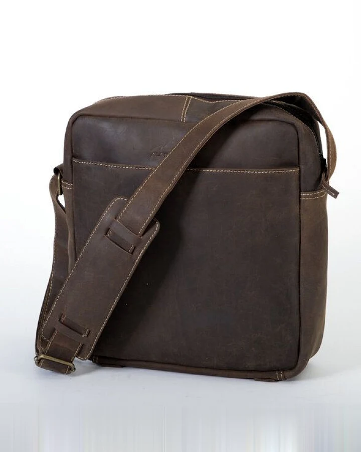 Alpenleder Schultertasche SOCCER
