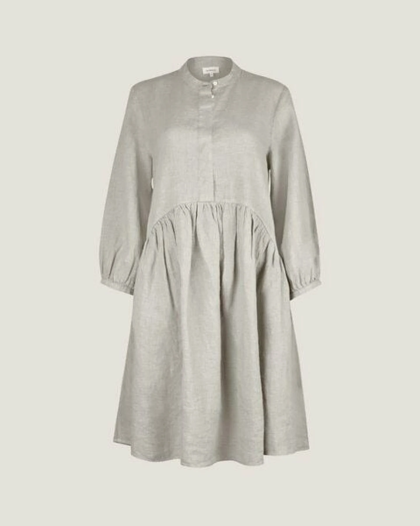 The Mama Set Leinen-Hemd-Kleid „The Linen Shirt Dress“ Leichtes, fließendes Leinenkleid für Schwangerschaft & Stillzeit – Ansicht 3