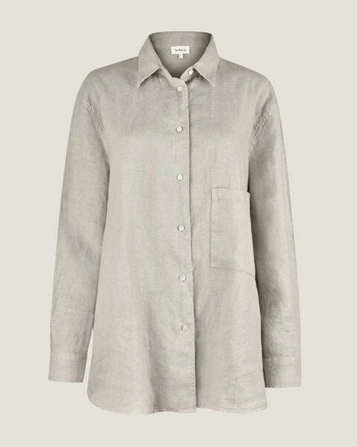 The Mama Set Oversized Leinenhemd „The Oversized Linen Shirt“ Leinenhemd für Schwangerschaft & Stillzeit – Ansicht 3