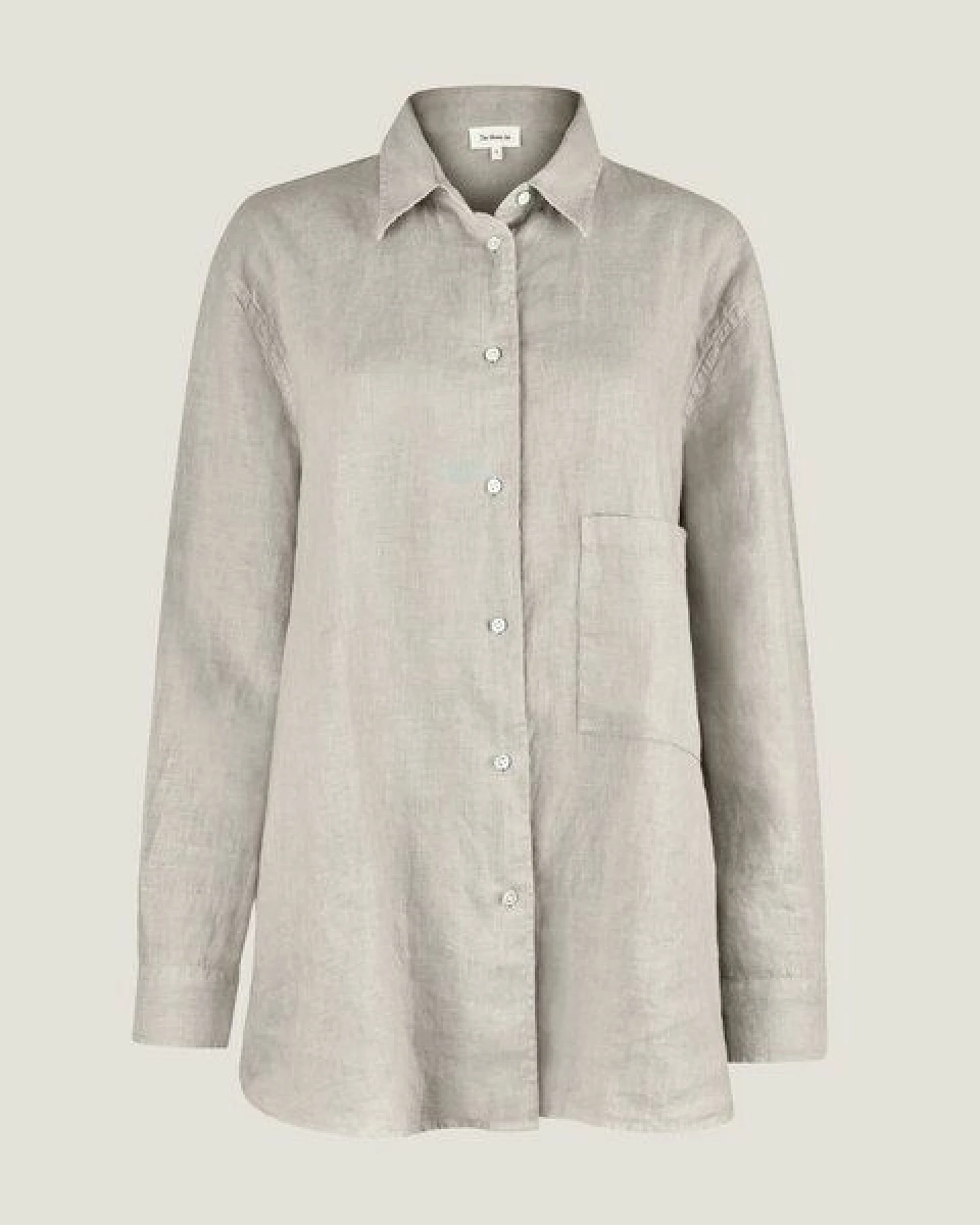 The Mama Set Oversized Leinenhemd „The Oversized Linen Shirt“ Leinenhemd für Schwangerschaft & Stillzeit – Ansicht 3