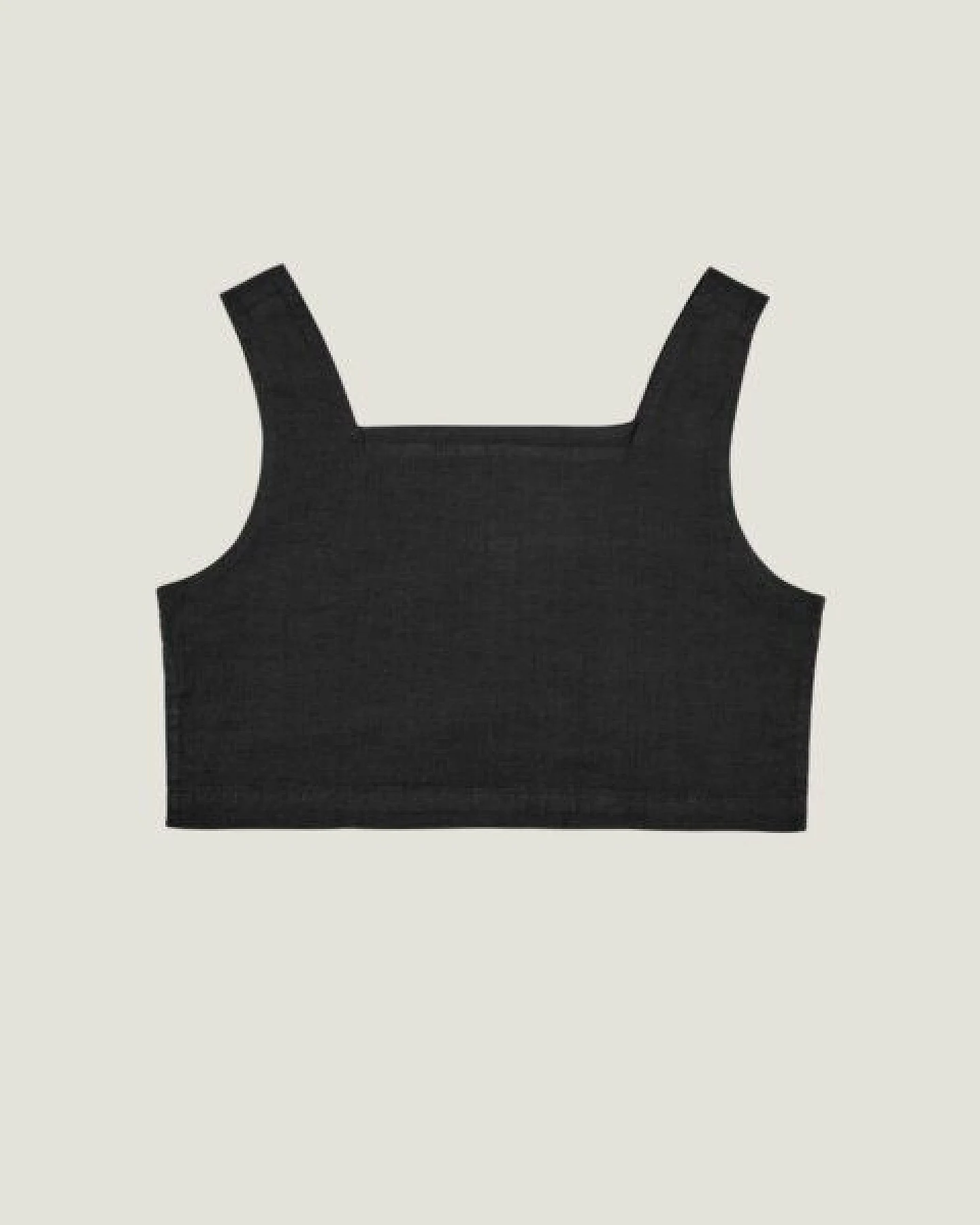 The Mama Set Leinen-Crop-Top „The Linen Crop Top“ Sanft fallendes Crop-Top aus 100 % Leinen für die Schwangerschaft & darüber hinaus – Ansicht 2