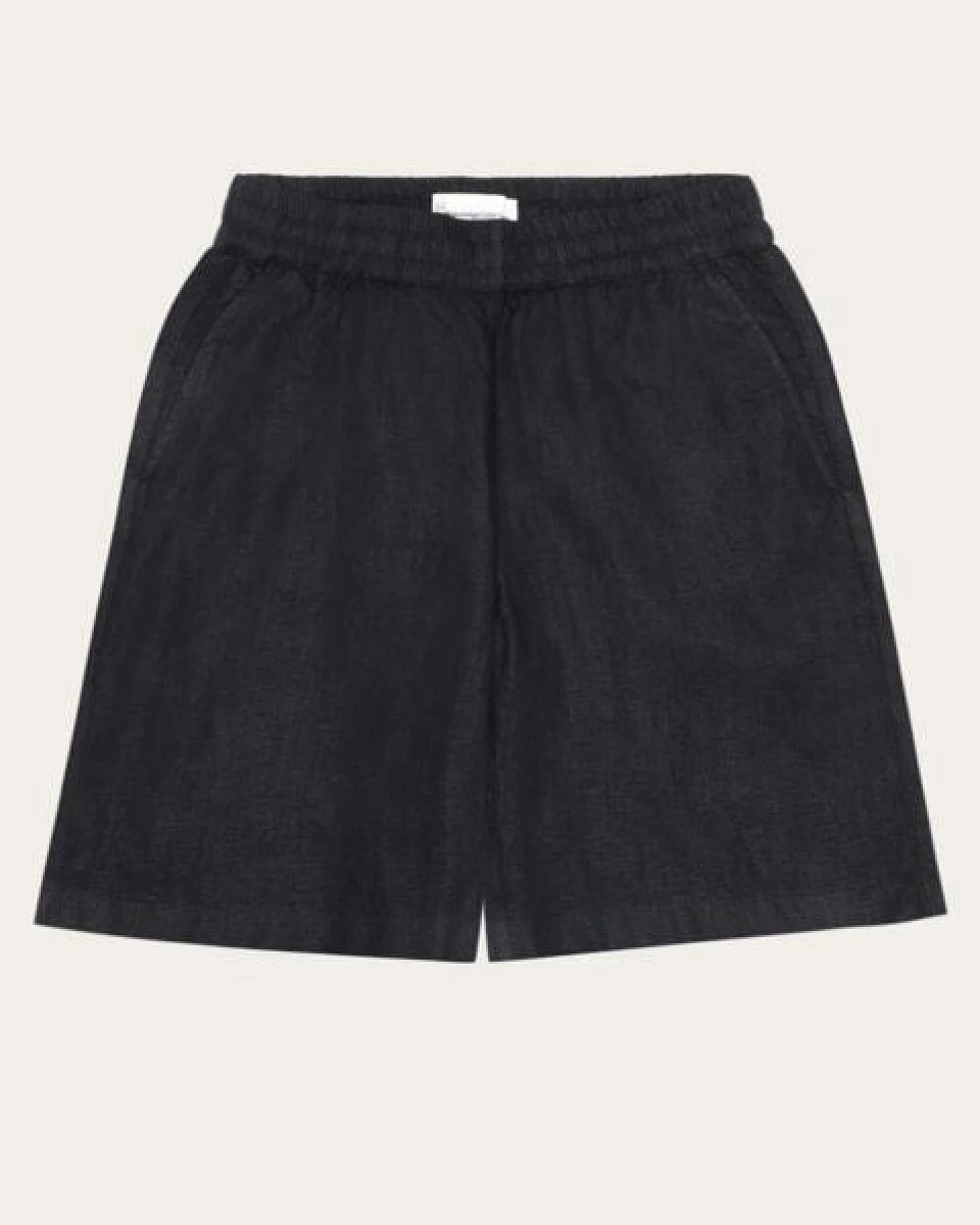 KnowledgeCotton Apparel Posey Wide Mid-Rise Linen Shorts – Ansicht 2