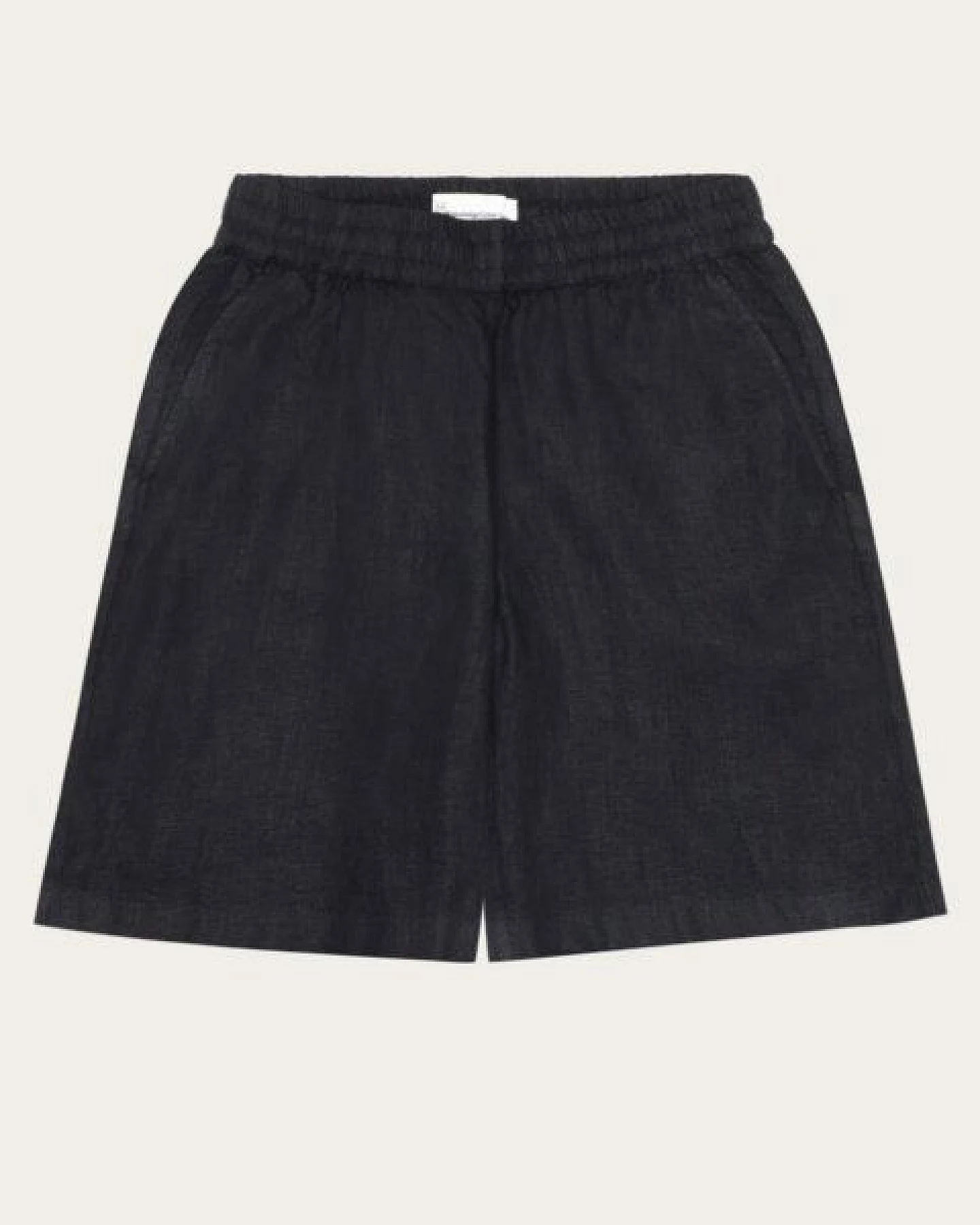 KnowledgeCotton Apparel Posey Wide Mid-Rise Linen Shorts – Ansicht 2