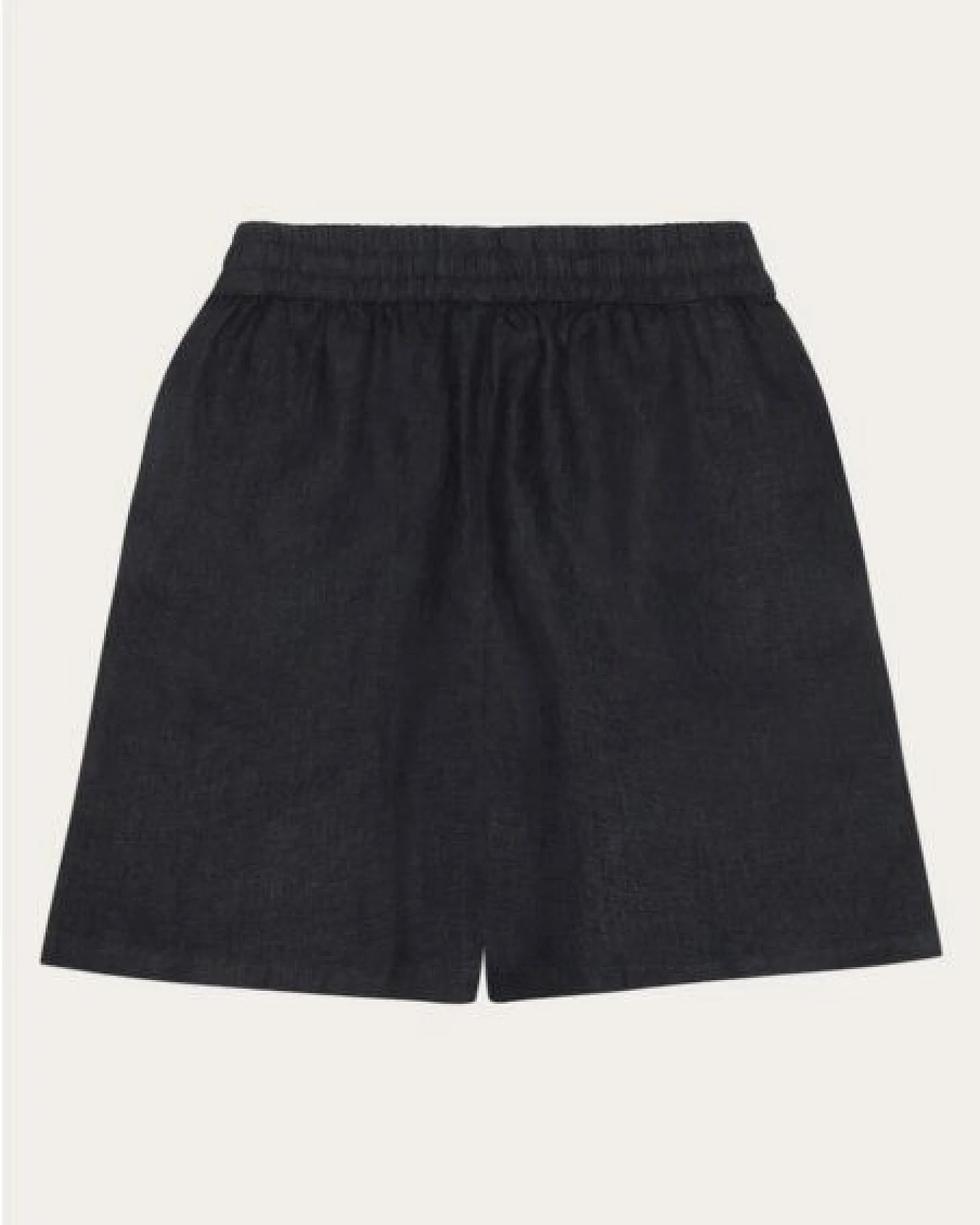 KnowledgeCotton Apparel Posey Wide Mid-Rise Linen Shorts – Ansicht 2