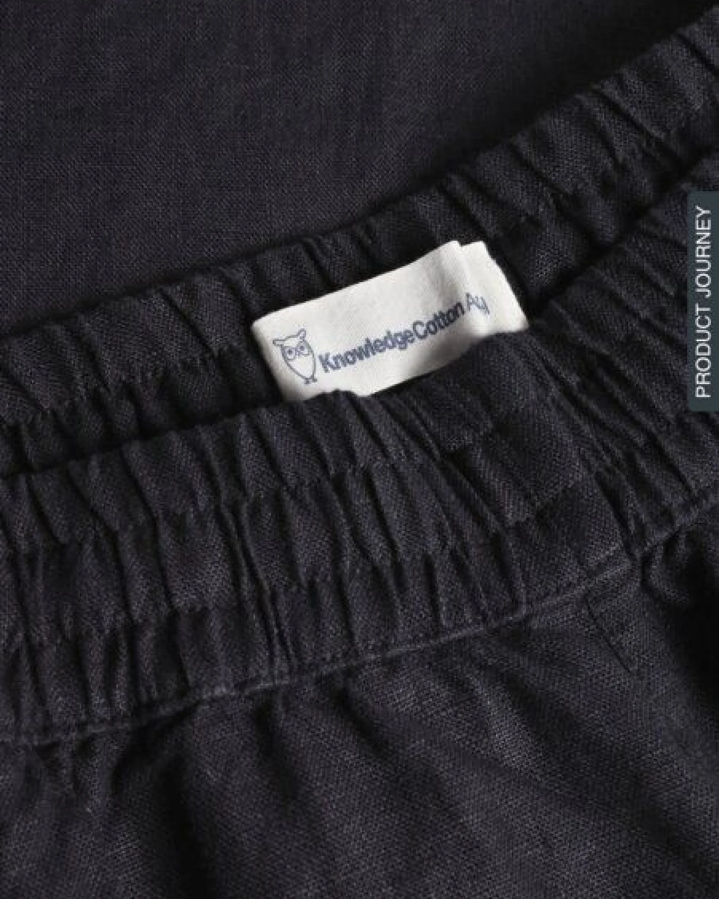 KnowledgeCotton Apparel Posey Wide Mid-Rise Linen Shorts – Ansicht 3