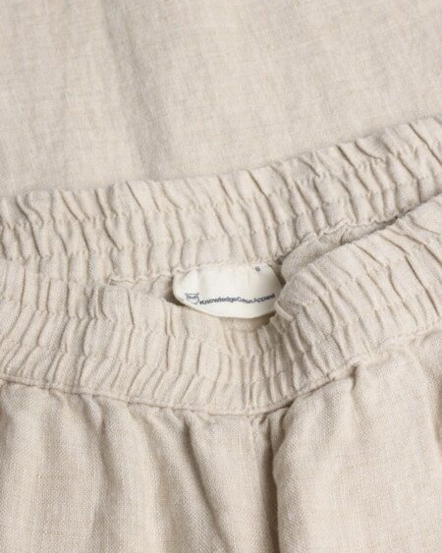KnowledgeCotton Apparel Posey Wide Mid-Rise Linen Pants – Ansicht 4