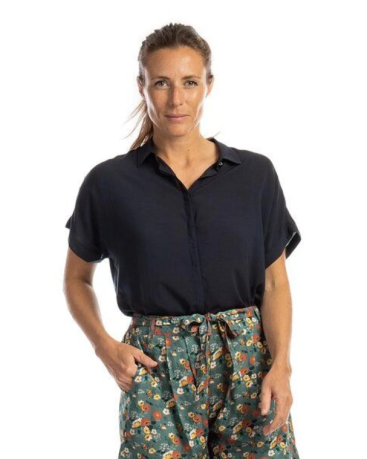 Zerum Kurzarm-Bluse Lena