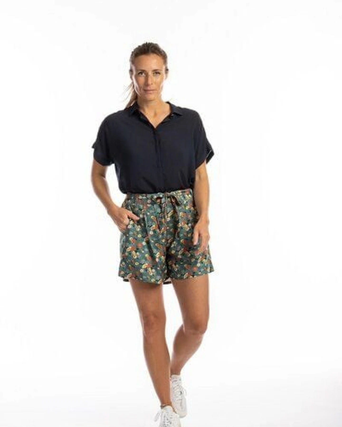 Zerum Kurzarm-Bluse Lena – Ansicht 4