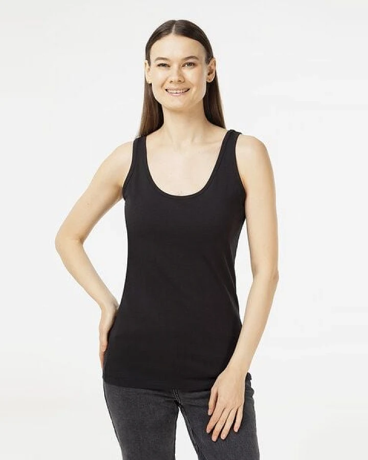 Evermind Damen Tanktop aus Bio-Baumwolle