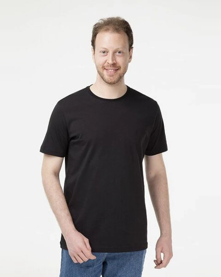 Evermind Herren T-Shirt mit Rundhalsausschnitt