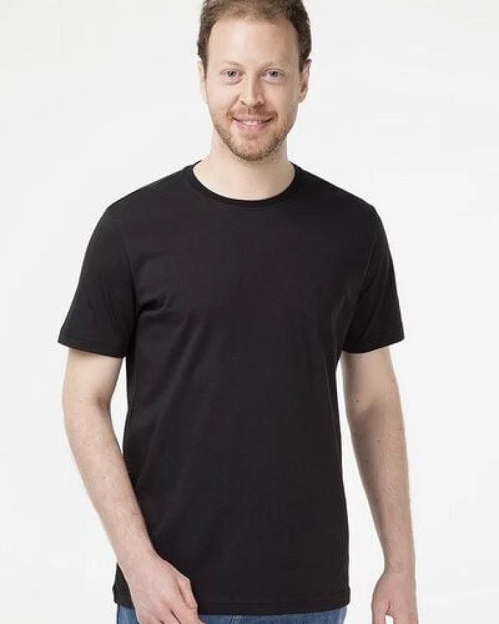 Evermind Herren T-Shirt mit Rundhalsausschnitt