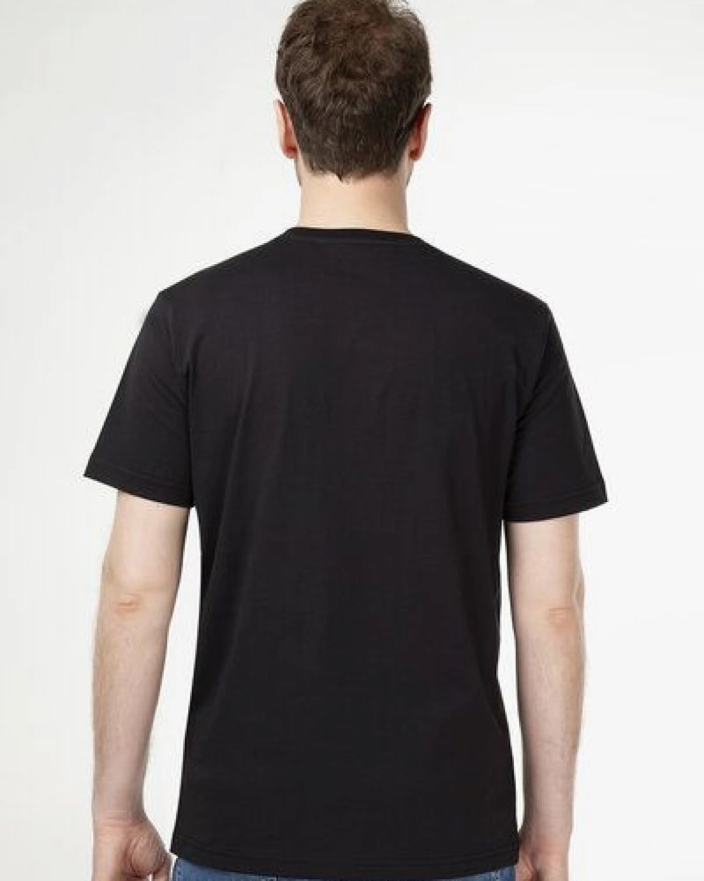 Evermind Herren T-Shirt mit Rundhalsausschnitt – Ansicht 3