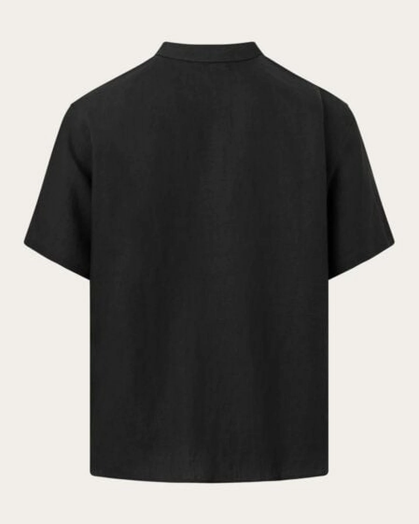 KnowledgeCotton Apparel Box Fit Short Sleeved Linen Shirt – Ansicht 2