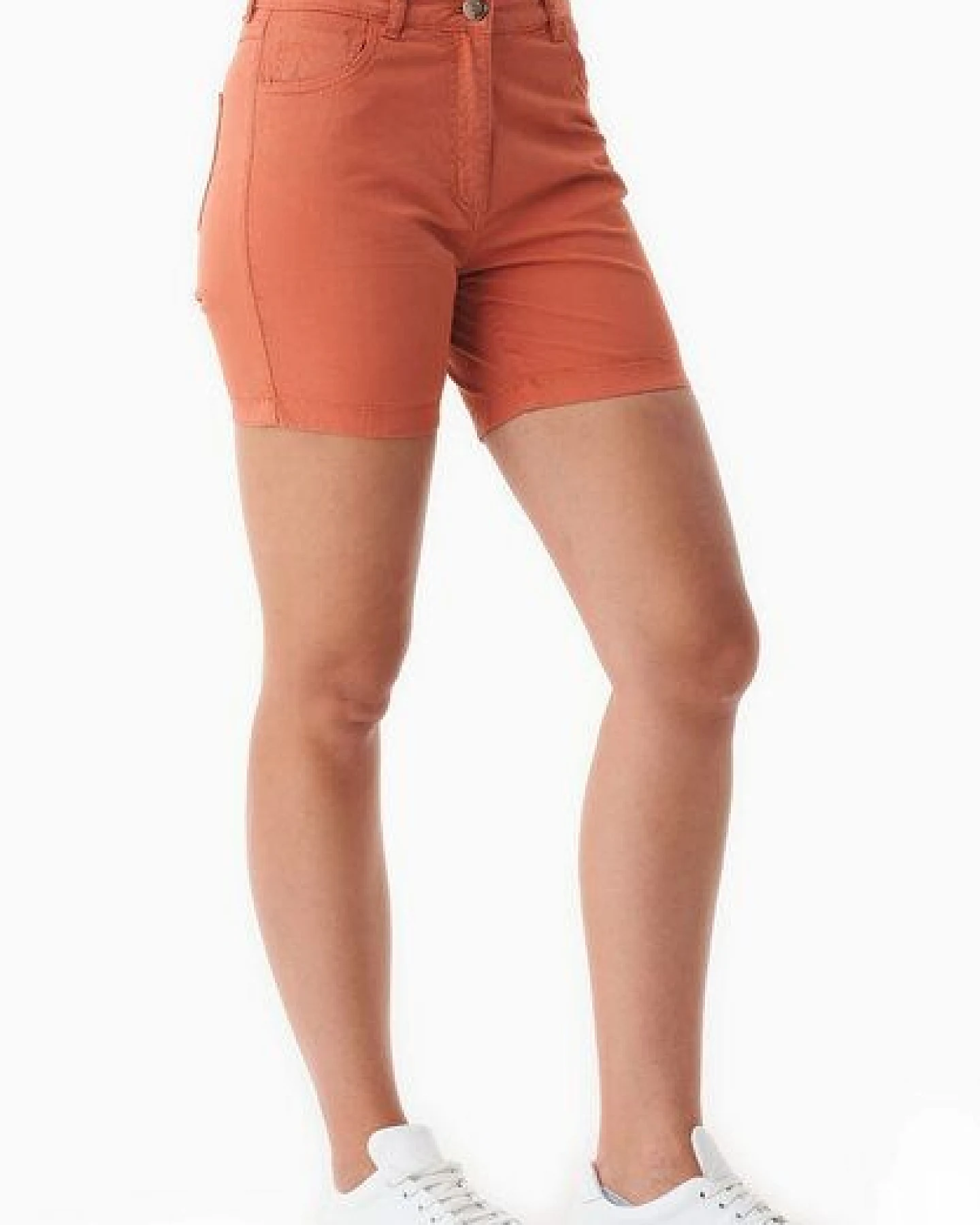 ORGANICATION Slim-Fit Shorts aus Bio-Baumwolle – Ansicht 3