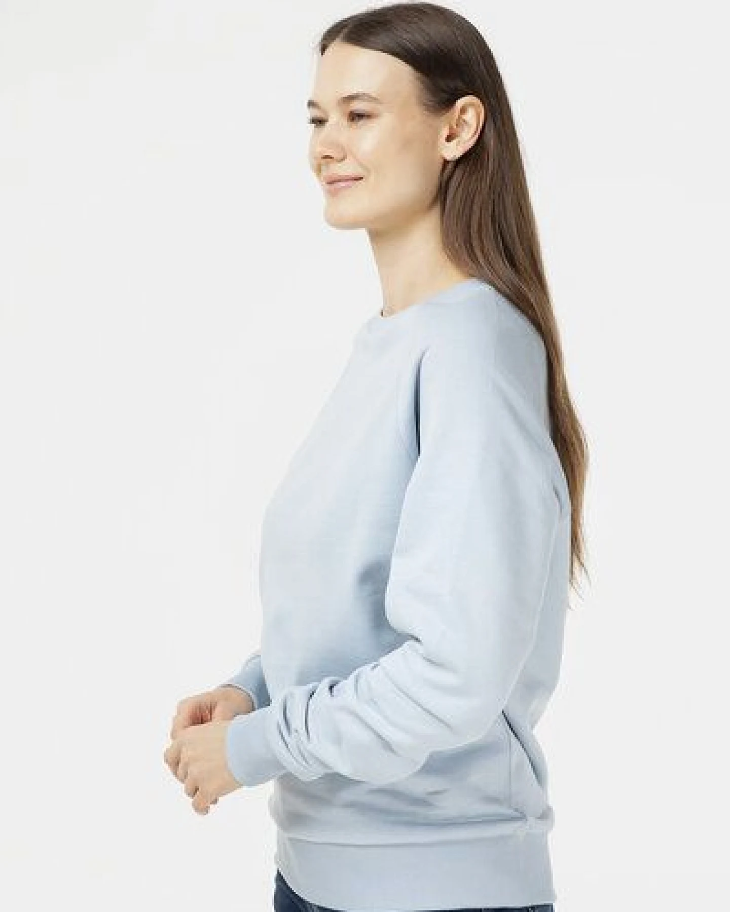 Evermind Unisex Sweatshirt aus Bio-Baumwolle – Ansicht 3