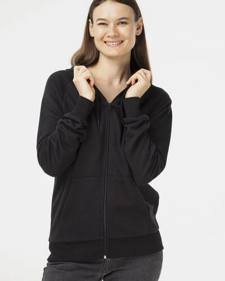Evermind Unisex Kapuzenjacke aus Bio-Baumwolle