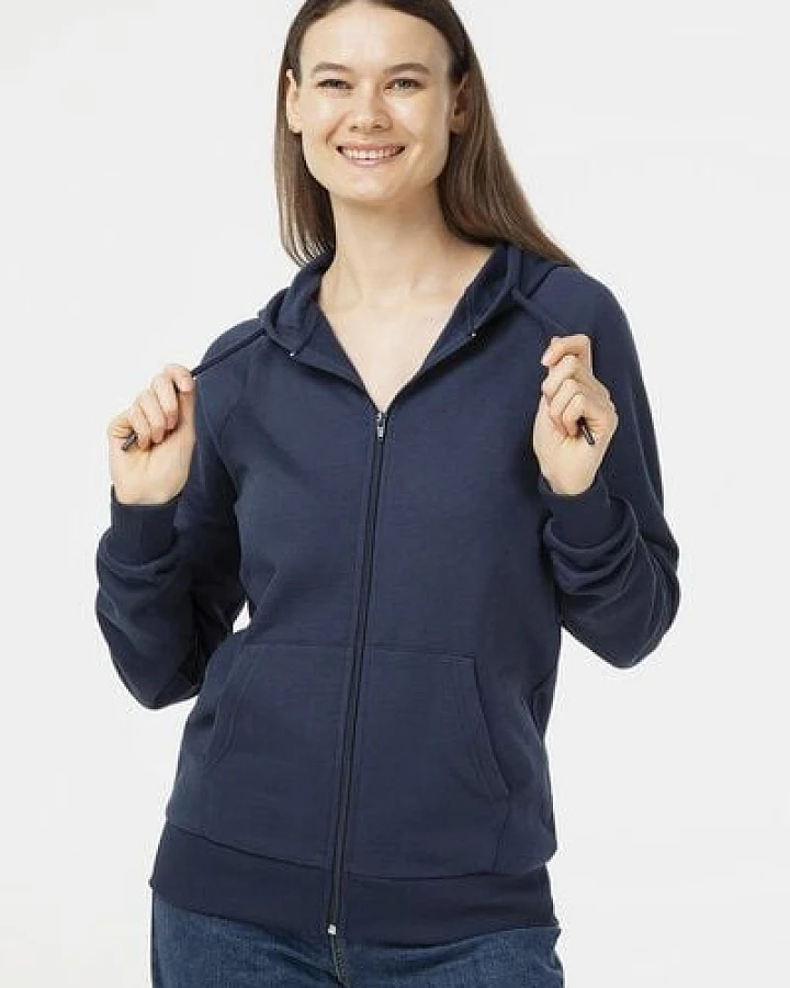 Evermind Unisex Kapuzenjacke aus Bio-Baumwolle