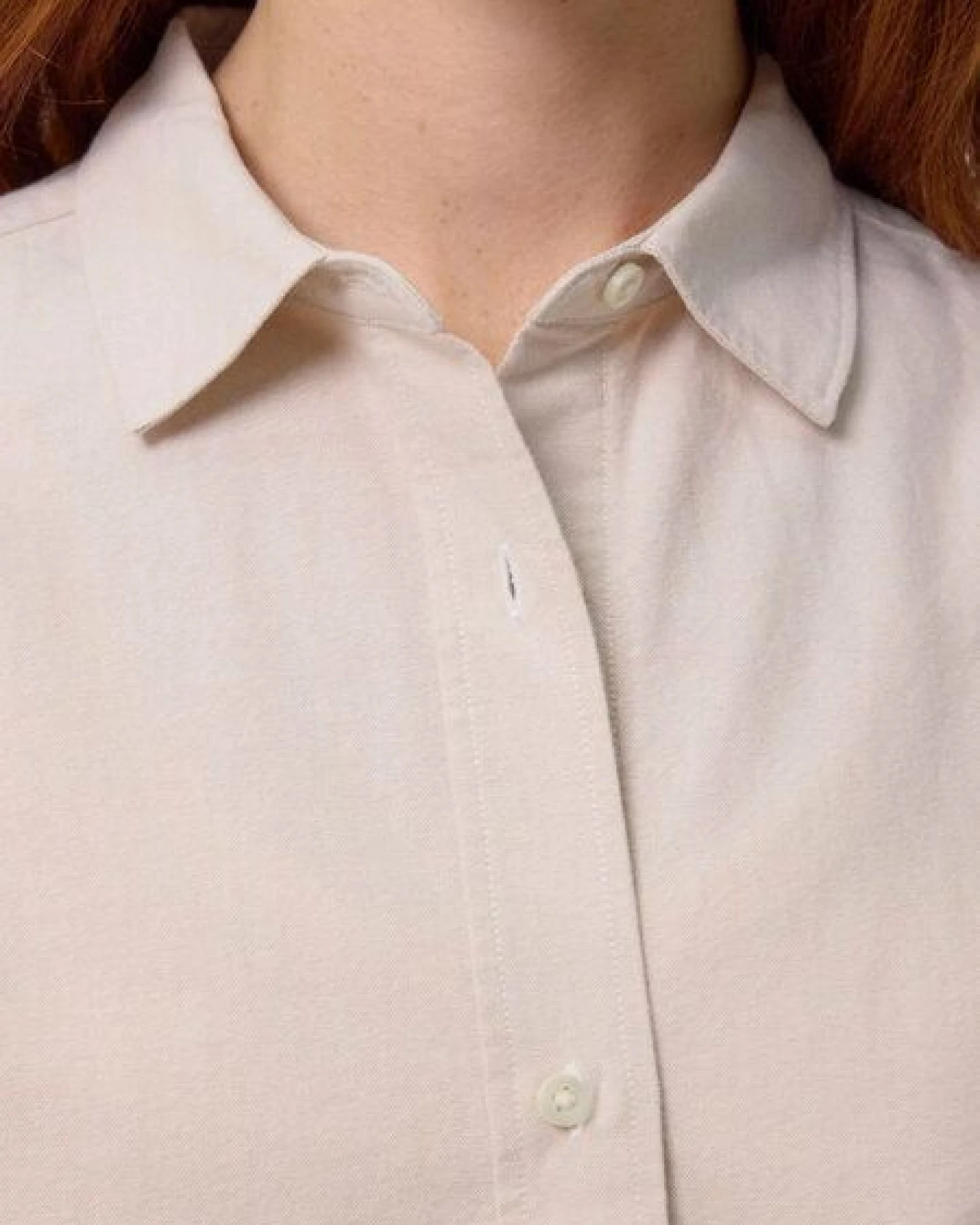 Human Family Bio Damen Basic Oxford Hemd – Ansicht 3
