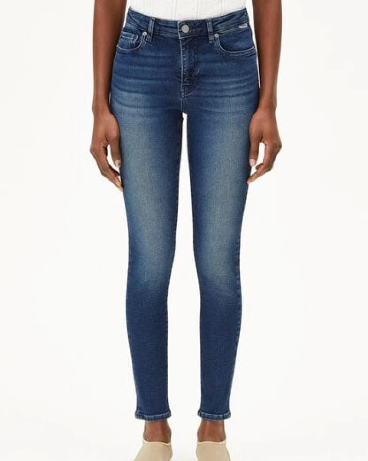ARMEDANGELS TILLAA Damen Skinny Jeans Mid Waist Bio-Baumwoll Mix X-Stretch