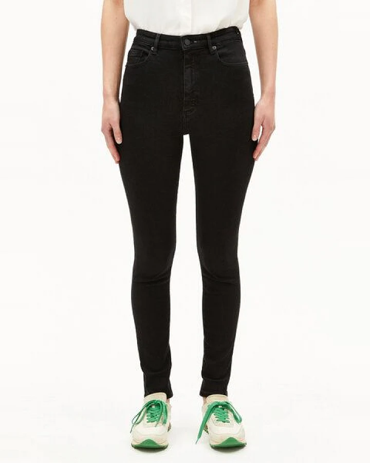 ARMEDANGELS INGAA Damen Skinny Jeans High Waist Bio-Baumwoll Mix X-Stretch