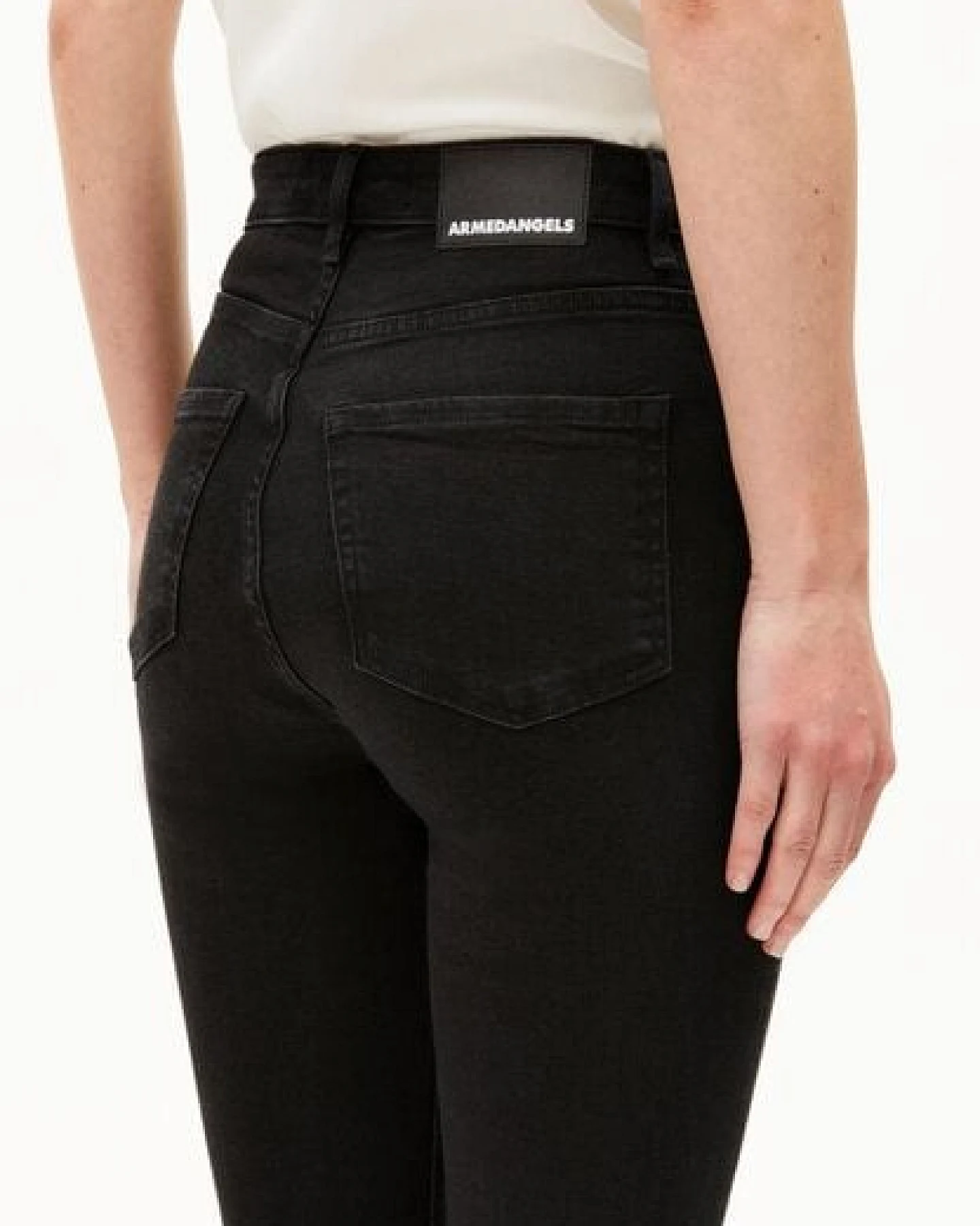ARMEDANGELS INGAA Damen Skinny Jeans High Waist Bio-Baumwoll Mix X-Stretch – Ansicht 3