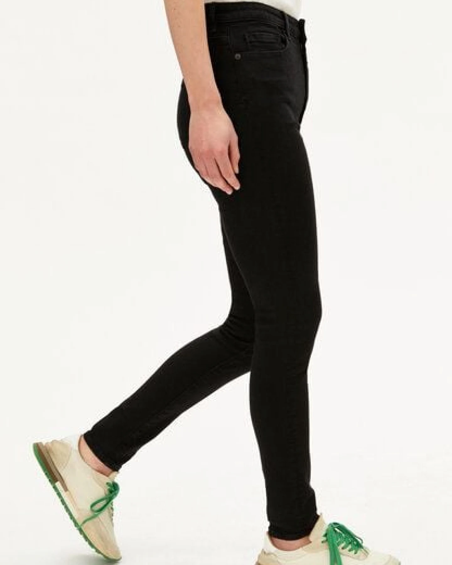 ARMEDANGELS INGAA Damen Skinny Jeans High Waist Bio-Baumwoll Mix X-Stretch – Ansicht 4