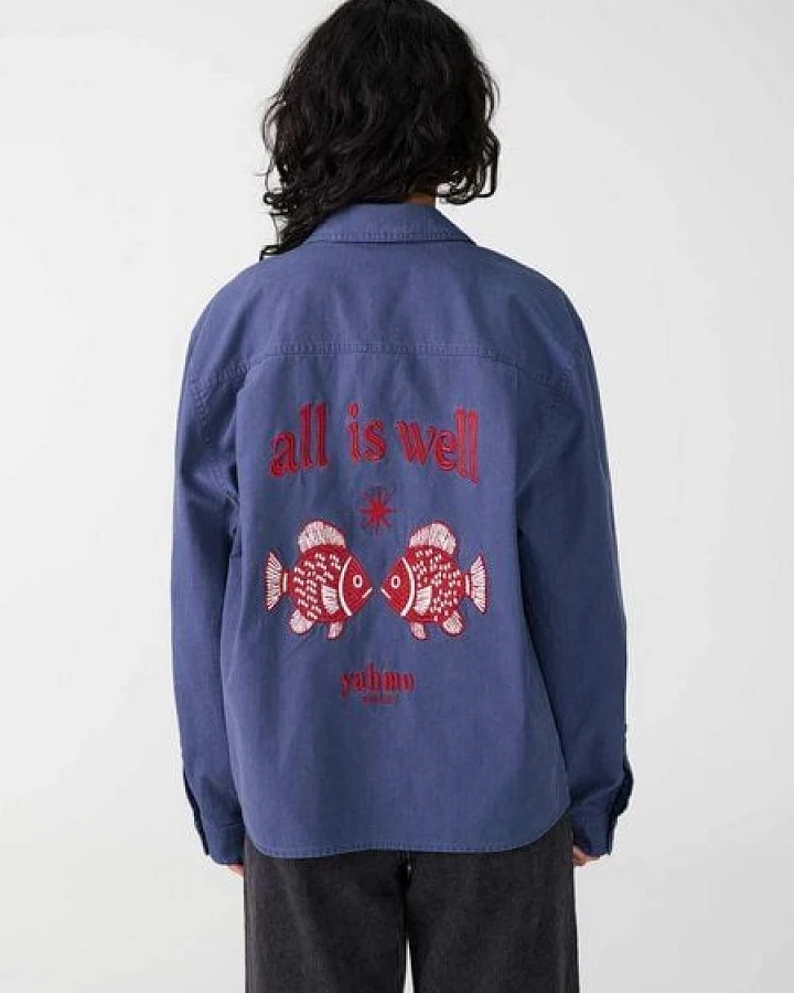 Yahmo Otti Bestickte Workwear Jacke