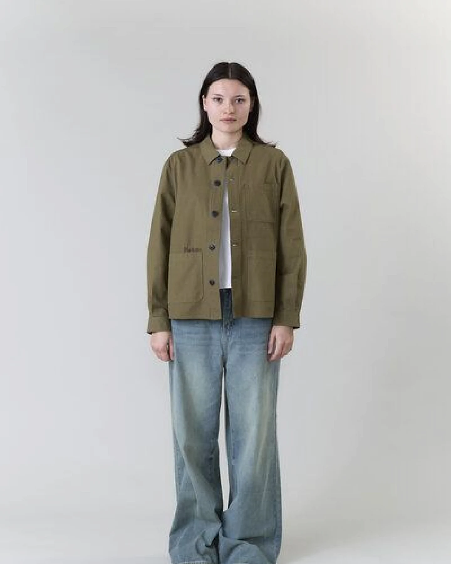Yahmo Otti Bestickte Workwear Jacke – Ansicht 4