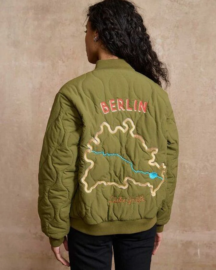 Yahmo Trudi Gesteppte Bomberjacke