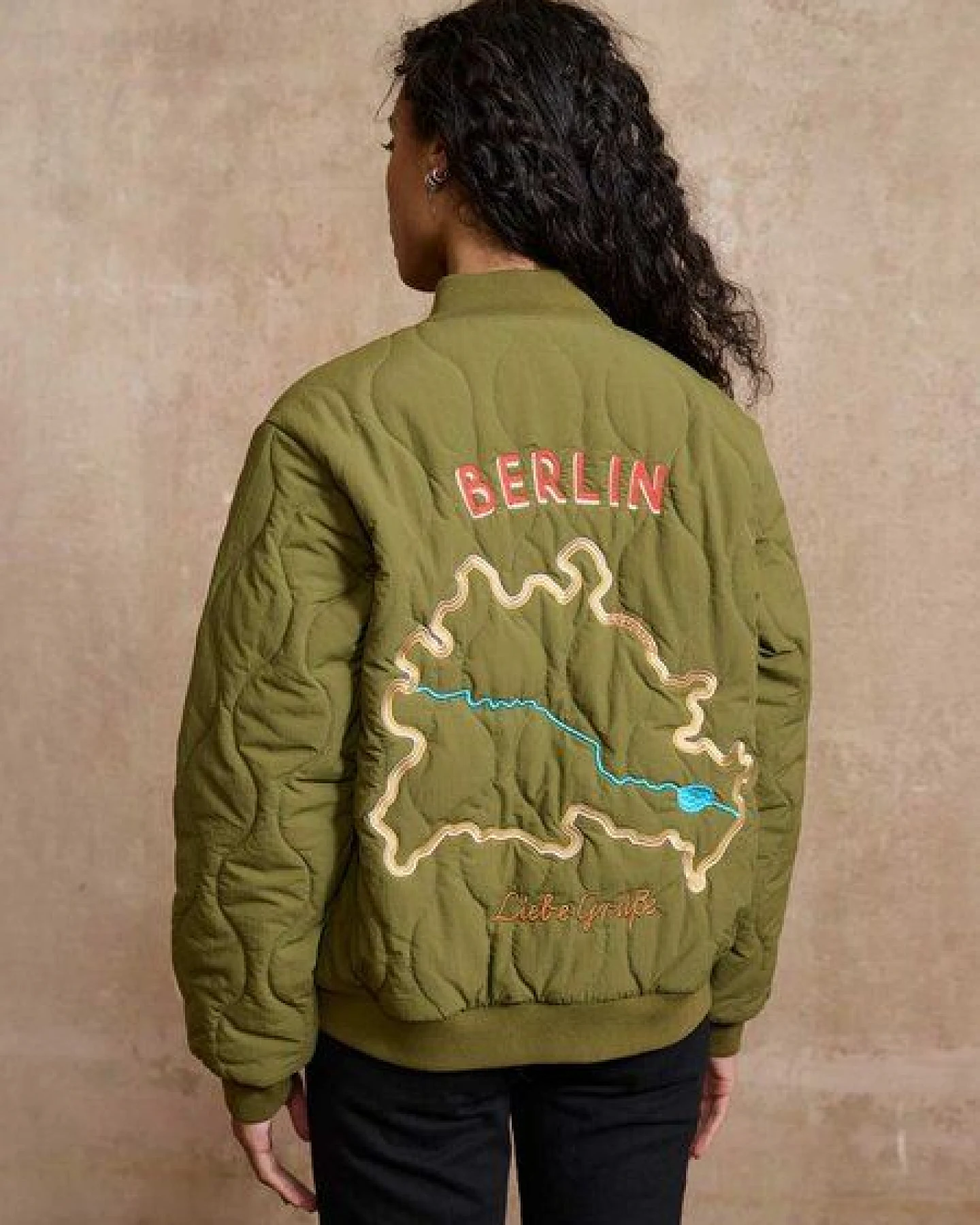 Yahmo Trudi Gesteppte Bomberjacke – Ansicht 3