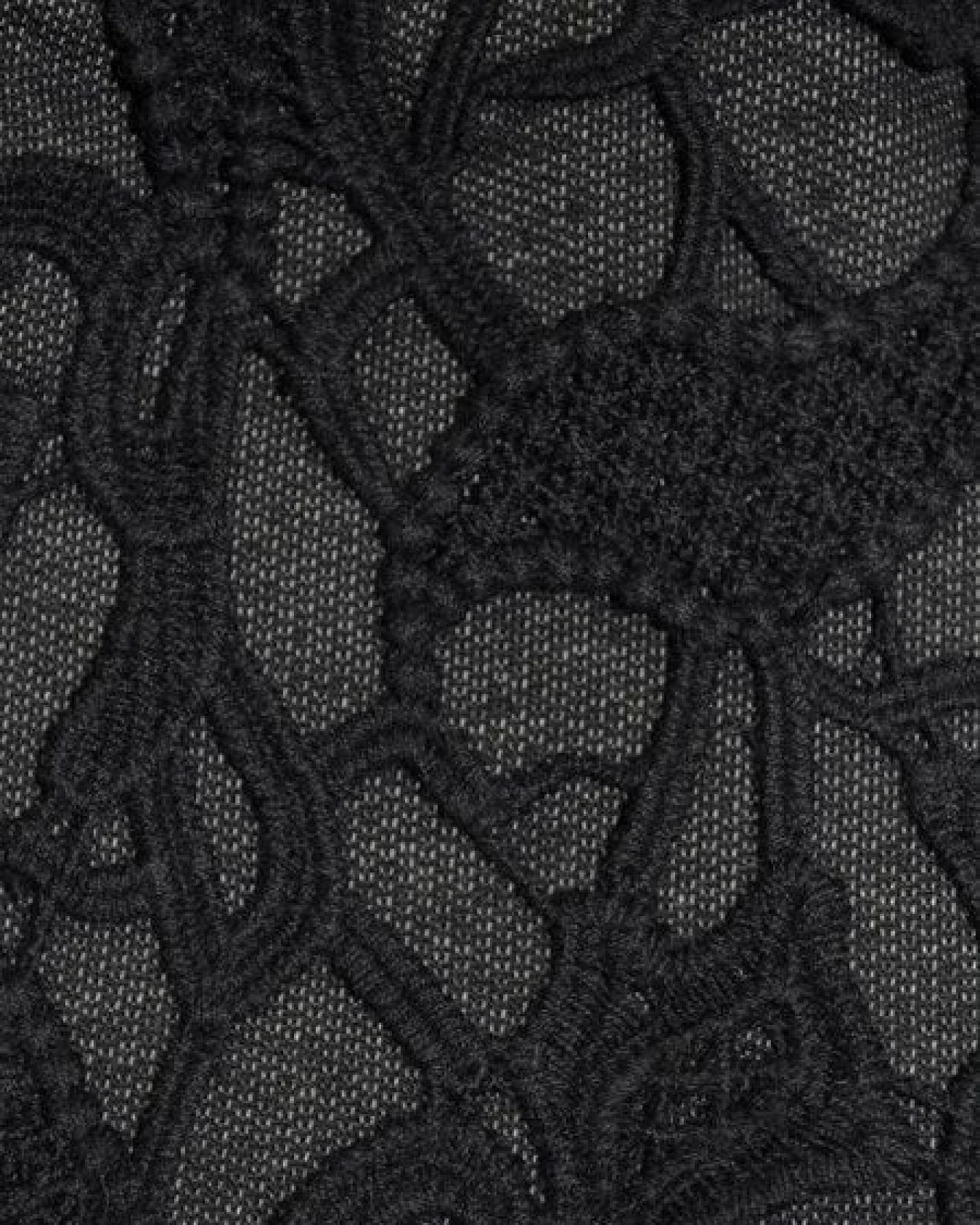 woodlike SPECKLED Sweat Shorts - schwarz meliert – Ansicht 4