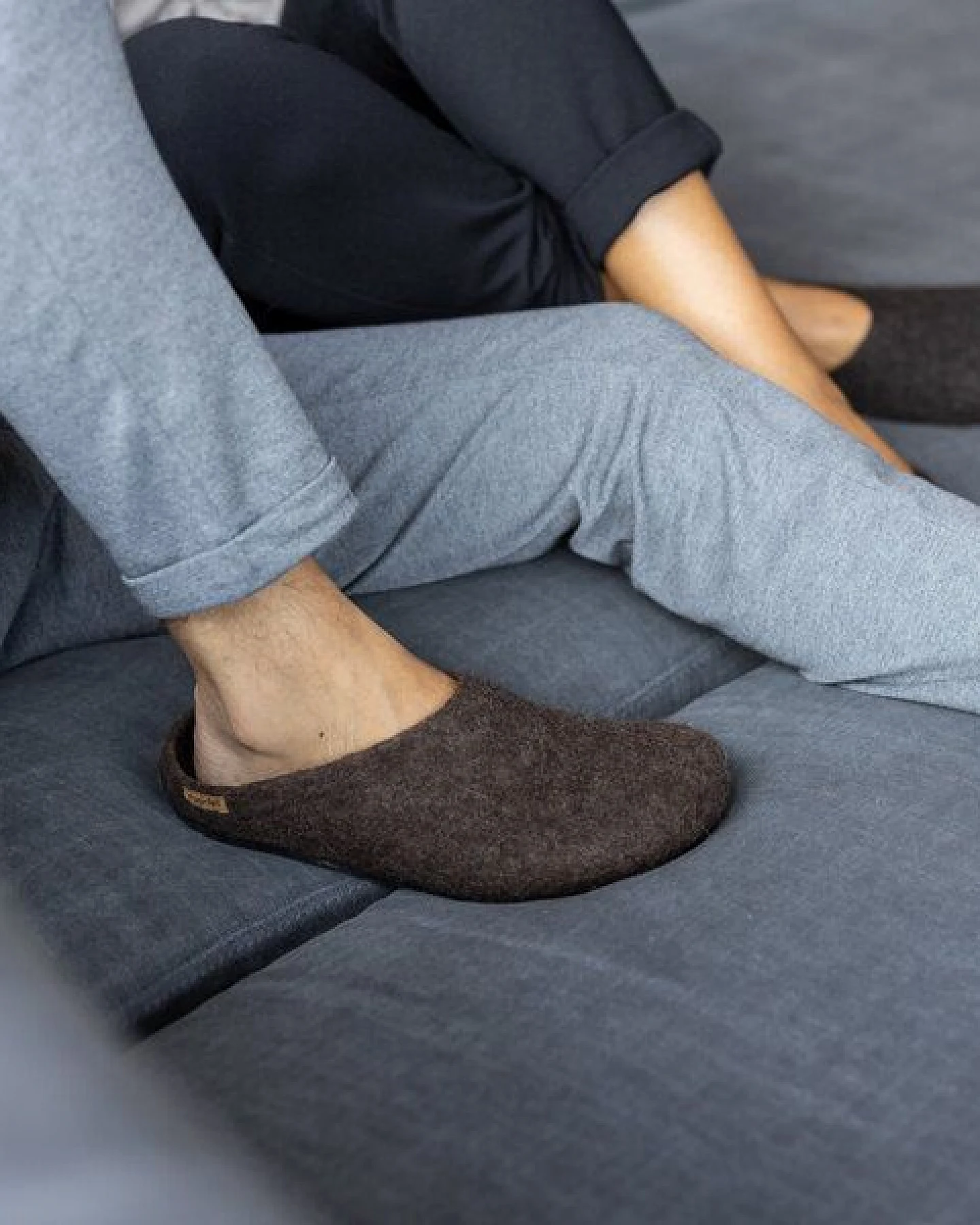 Magicfelt Filz-Hausschuh 719 aus 100% seltenen Wollen – Ansicht 2