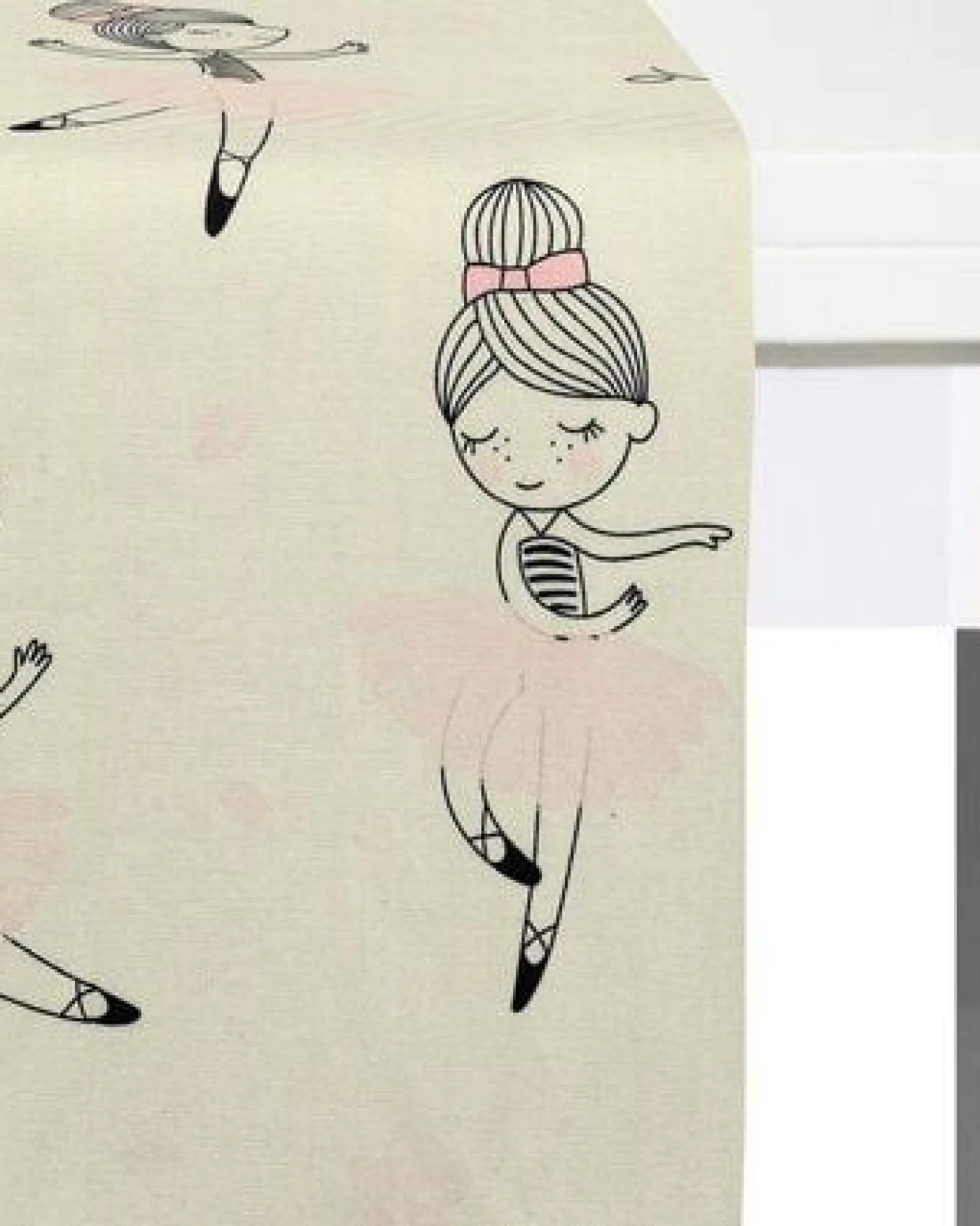 Nature by Adam Tischläufer aus 100% Bio-Baumwolle - Made in Germany - Ballerina – Ansicht 3
