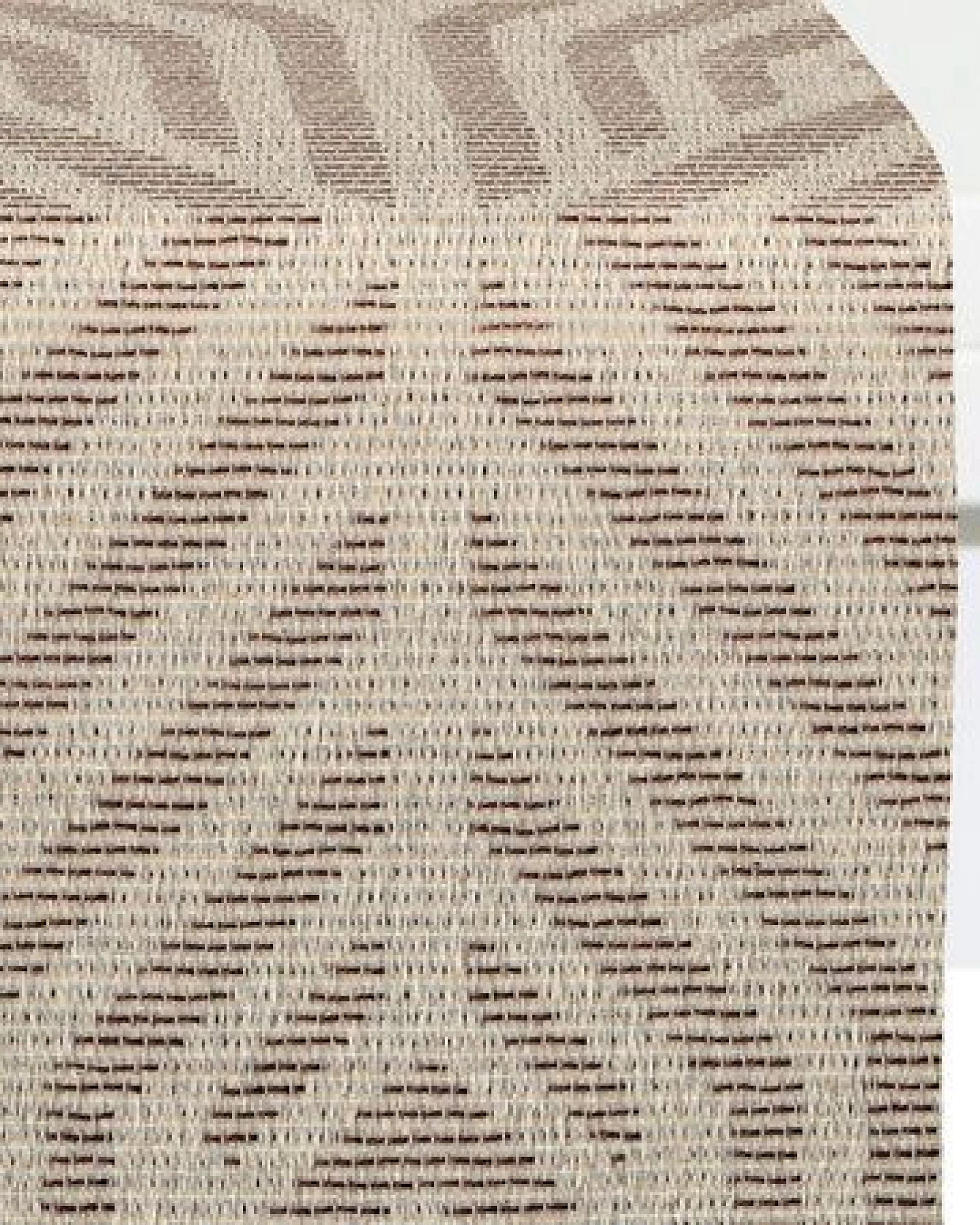 Nature by Adam Tischläufer aus 100% Bio-Baumwolle - Made in Germany - Easy Diamond – Ansicht 3