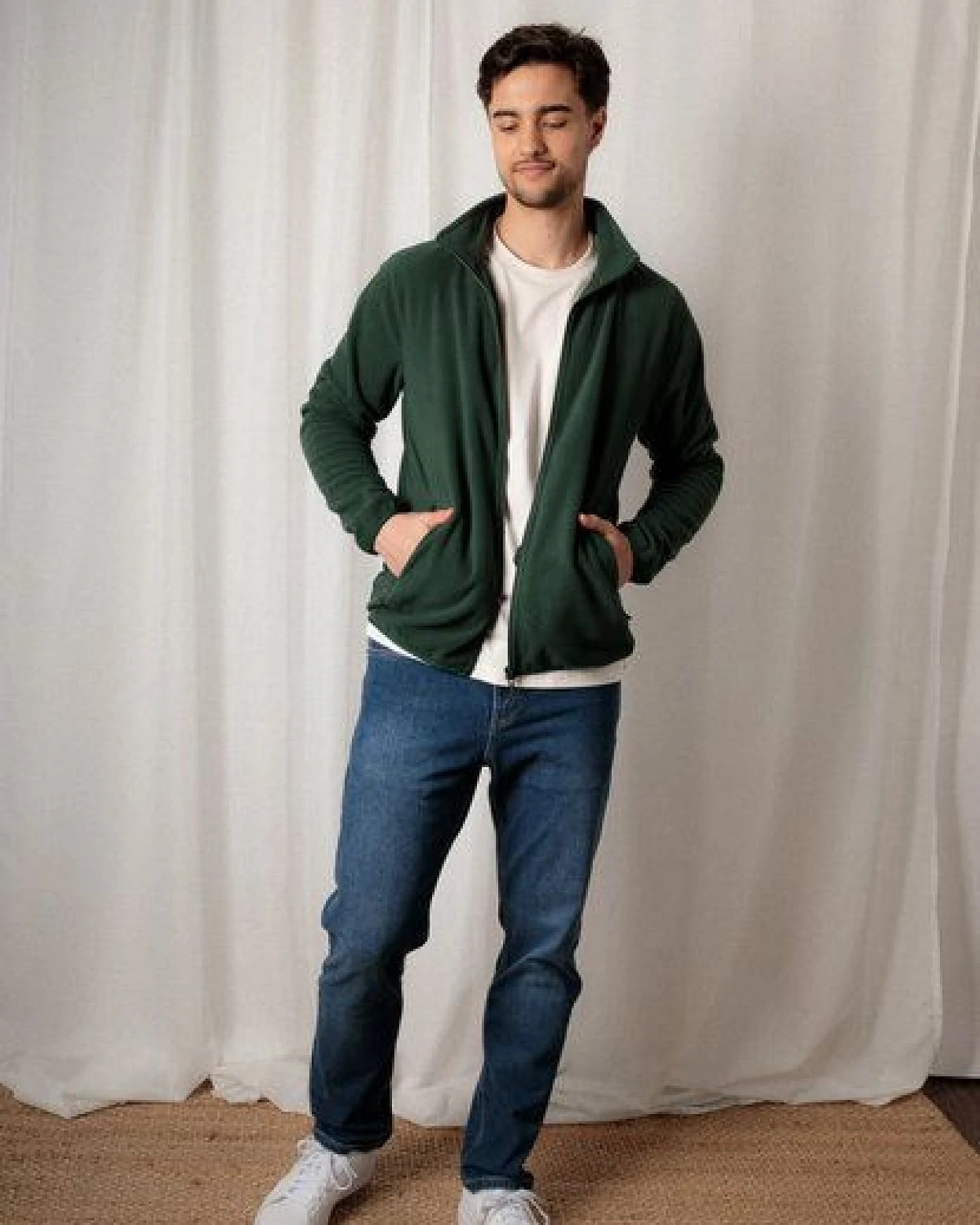 TORLAND Herren Basic Fleecejacke ZEDAN – Ansicht 2
